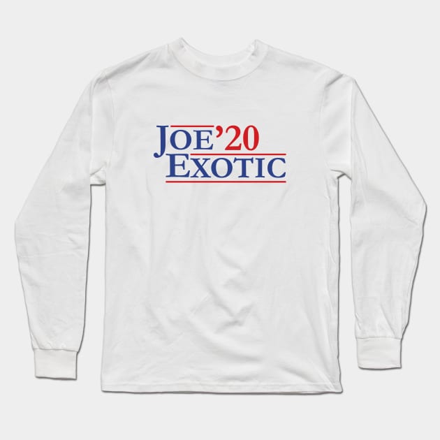 JOE EXOTIC 2020 Long Sleeve T-Shirt by smilingnoodles